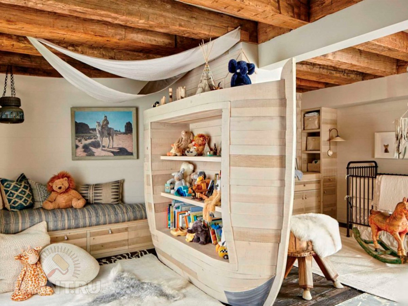 Необычные детские комнаты для малышей и подростков