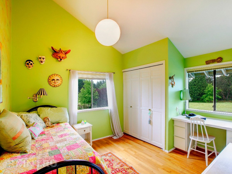 Идеи покраски стен в детской комнате: фотоподборка