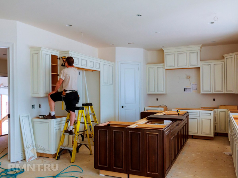 Планирование ремонта на кухне — определение объёма работ