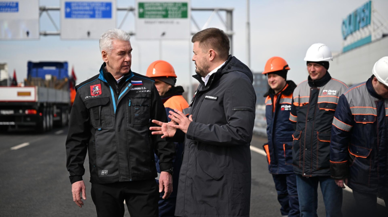 В Москве развивают дорожный каркас "Большого сити"