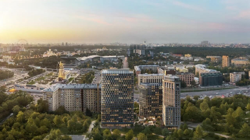 В Москве построят жилой комплекс с изразцами в духе русского зодчества