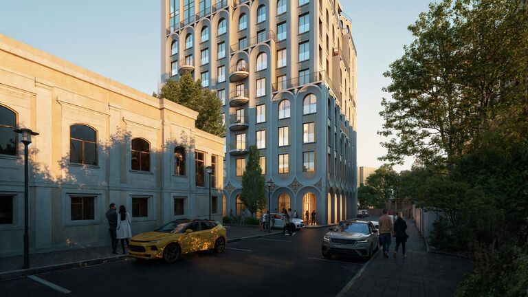 В Москве построят жилой комплекс с изразцами в духе русского зодчества
