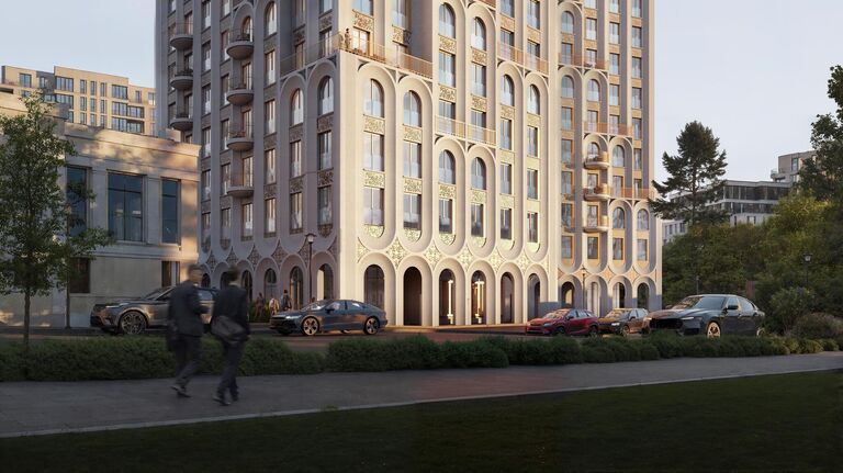 В Москве построят жилой комплекс с изразцами в духе русского зодчества
